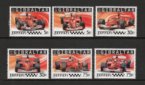 Gibilterra 2004 ferrari set - gibilterra,