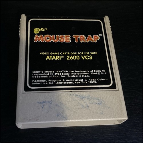 Coleco mouse trap atari - coleco, 2600