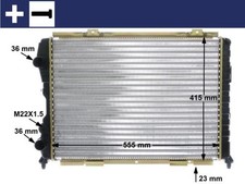 Mahle radiatore acqua - radiatore,