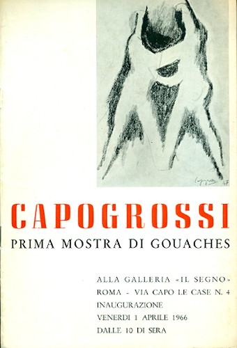 Capogrossi prima mostra - capogrossi.,