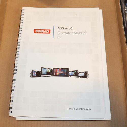 Simrad nss evo2 series - nss, manuale