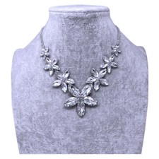 Collana girocollo cristalli - collana,