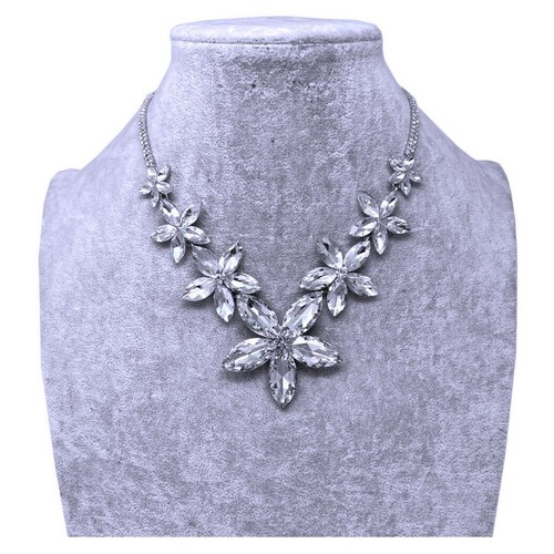 Collana girocollo cristalli - girocollo,