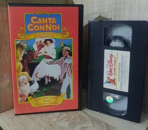 Vhs film canta con - con, noi