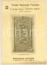 1933 PNF TORINO Gruppo Rionale