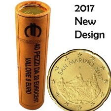 2017 * Rotolino 20 Centesimi SAN MARINO "Le Tre Torri" UNC