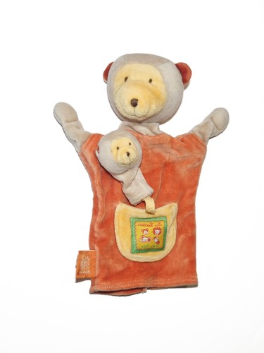 Doudou marionnette singe - marionnette,