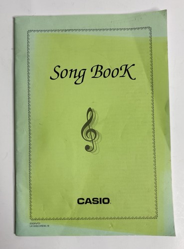 Libro musicale originale casio - originale,