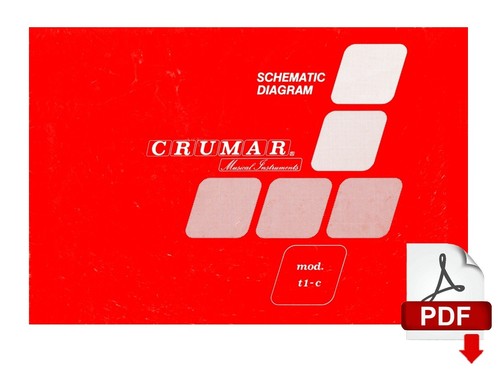 Crumar service manual - t1-c,