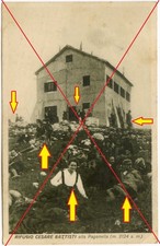 1929 - Rifugio S.A.T. Cesare Battisti in Paganella (TRENTO) Dolomiti di Brenta