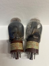 FIVRE 6L6 G , PAIR , Brown bases, Tested