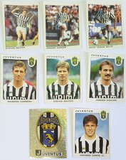 Calciatori 1991-92 Panini Lotto 8 Figurine Juventus Scudetto Conte Kohler Reuter