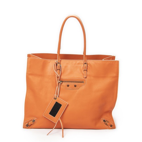 Balenciaga orange papier - orange, a4