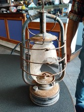 Lampada Lanterna ad olio antica dei Primi Del '900