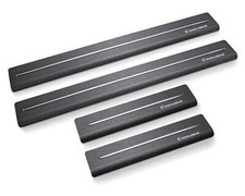 Modanature Battitacco Pedane Nero per Alfa Romeo 156 Berlina/Station wagon 1997-