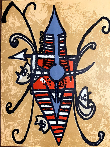 Wilfredo lam litografia - lam,