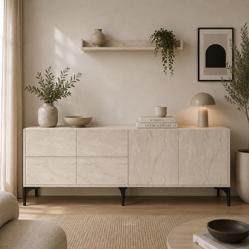 Credenza madia moderna mensola