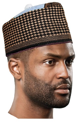 Cappello yakubu nero - nero, oro