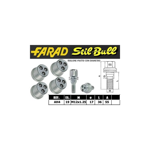 Farad stil bull - farad, bulloni