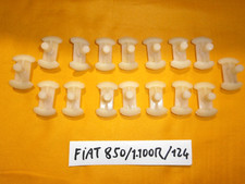 16x MOLLETTE CLIP FISSAGGIO PROFILI SOTTOPORTA FIAT 850 BERLINA 1100R 124 125 SP