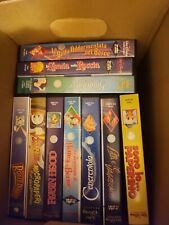 Lotto di 19 videocassette VHS Disney, cartoni animati classici