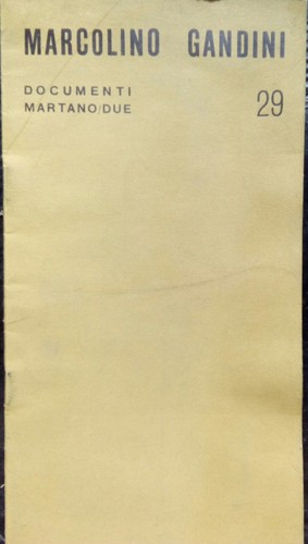 Catalogo marcolino gandini - catalogo,