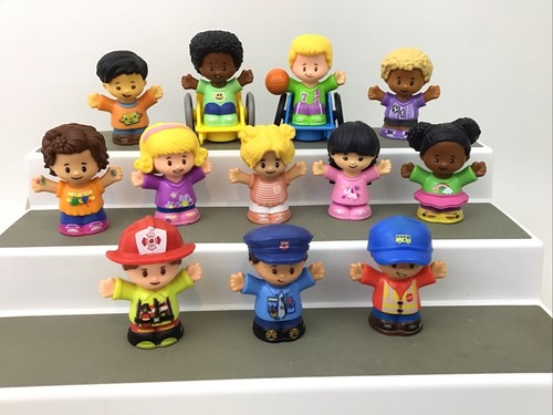 Lotto figurine fisher price - 12,