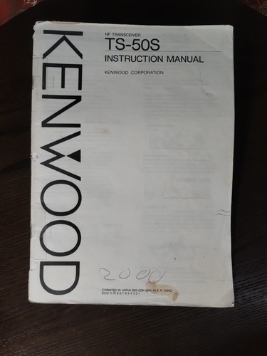 Kenwood 50s manuale - kenwood, ts-50s