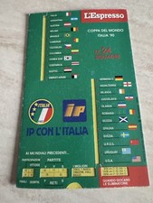 CALENDARIO PERPETUO L’ESPRESSO IP ELIMINATORIE MONDIALE ITALIA 90 DA COLLEZIONE