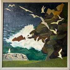 Quadro a Olio Espressionista