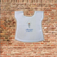 VESTINA BATTESIMALE PERSONALIZZATA RICAMATA