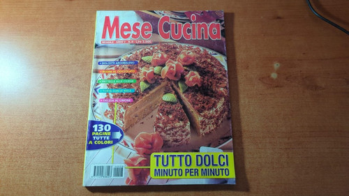Tutto dolci mese - mese, cucina