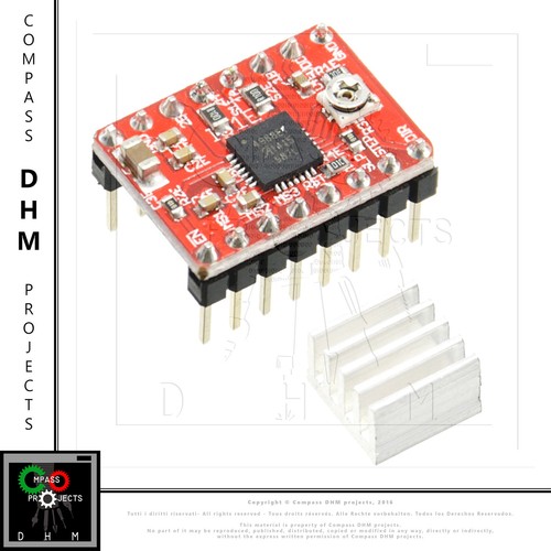 Stepper motor driver - , red