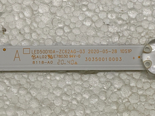 Led50d10a zc62ag kit - kit, barre