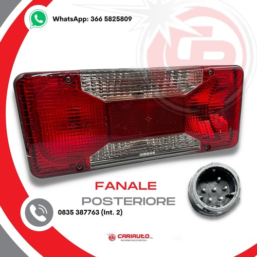 Fanale posteriore sinistro - fanale,
