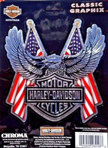 Adesivo harley davidson - adesivo, eagle