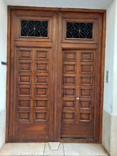 Portone esterno in legno, nuovo, altezza 3metri larghezza 2,20metri