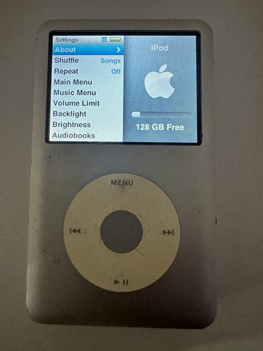 Apple ipod classic silver - ipod,