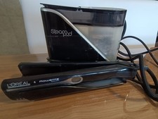 Piastra per capelli con caldaia