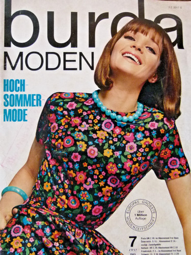 Vecchio quaderno moda burda - vecchio,