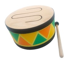 Tamburo a mano in legno