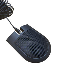 Microfono Unidirezionale da Tavolo – Alimentato da Batteria AA (Non Inclusa)