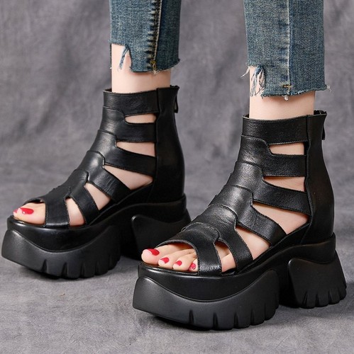 Sandali punk gotici donna - , vera