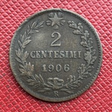 Italy 1906-R Copper 2