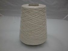 Rocca di Cotone perlato per uncinetto 500 gr. ECRU n°16 Gomitolo grande! *