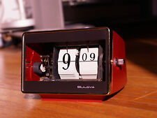 Bulova Flip Clock Dator Restaurato Meccanico Batteria Elettrica Tik Tak