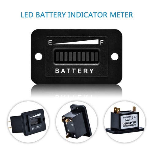Indicatore batteria volt - batteria, 48