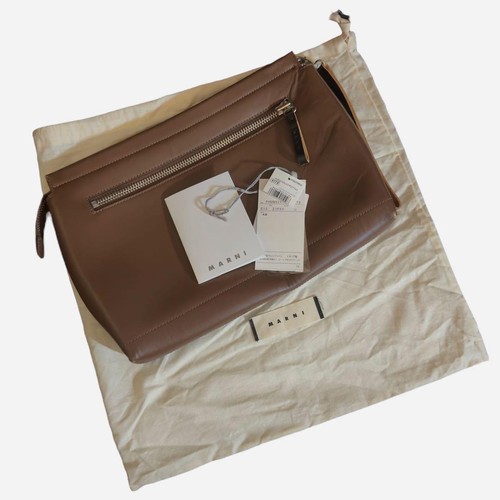 Borsa pochette marni bicolore - marni,
