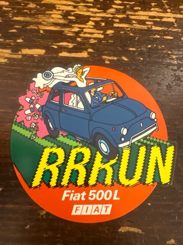 Fiat 500l adesivo anni - , anni’70
