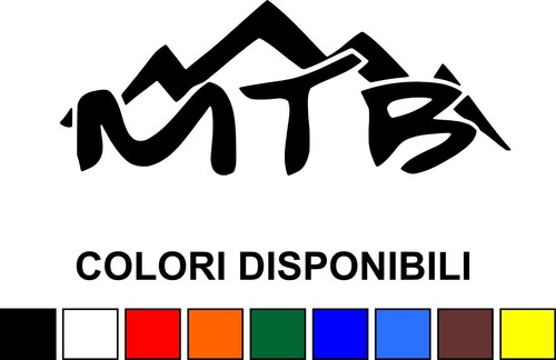 Adesivo sticker bicicletta mtb - adesivo,